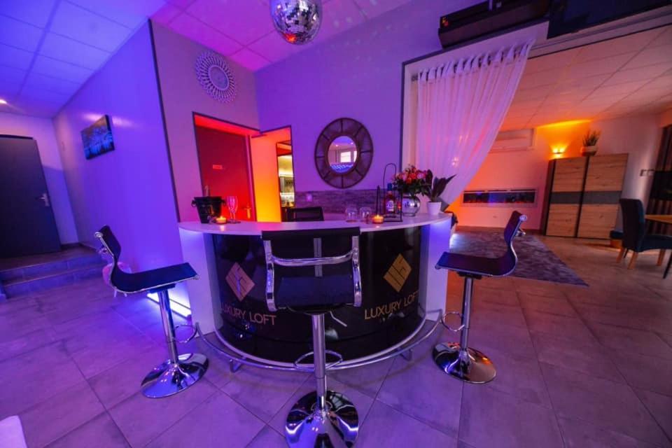 Loft Privatif Avec Jacuzzi Et Sauna Saint-Dizier Dış mekan fotoğraf